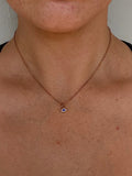 evil eye diamonte waterproof necklace